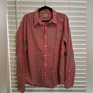 Faherty Long Sleeve Button‎ Up - Size XXL